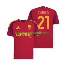 AS Roma Paulo Dybala 21 Mænd Hjemmebane Fodboldtrøje 2026-2027 Kortærmet