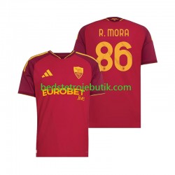 AS Roma Rodrigo Mora 86 Mænd Hjemmebane Fodboldtrøje 2026-2027 Kortærmet