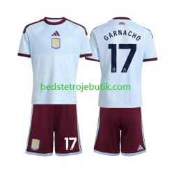 Aston Villa Alejandro Garnacho 17 Børn 3. Valg Fodboldtrøje 2026-2027 Kortærmet