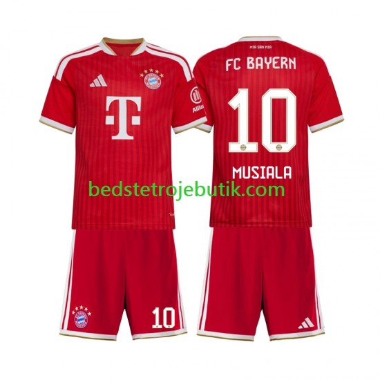 FC Bayern München Jamal Musiala 10 Børn Hjemmebane Fodboldtrøje 2026-2027 Kortærmet