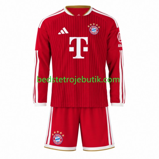 FC Bayern München Børn Hjemmebane Fodboldtrøje 2026-2027 Langærmet