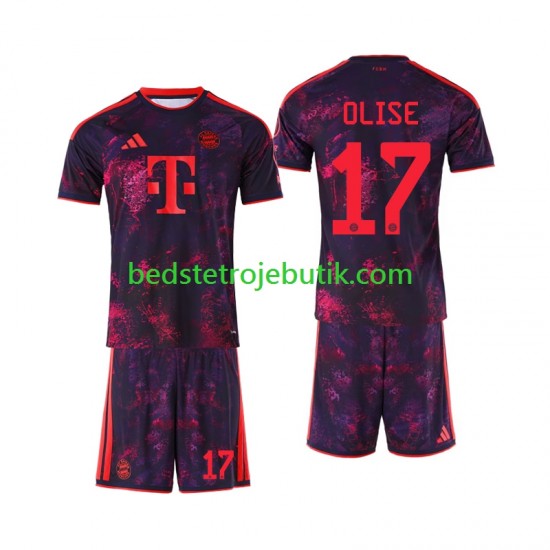 FC Bayern München Michael Olise 17 Børn 3. Valg Fodboldtrøje 2026-2027 Kortærmet