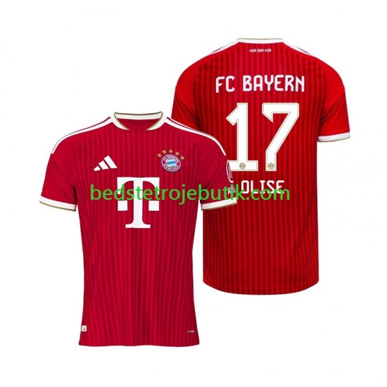 FC Bayern München Michael Olise 17 Mænd Hjemmebane Fodboldtrøje 2026-2027 Kortærmet