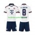 FC Bayern München Tom Bischof 8 Børn Udebane Fodboldtrøje 2026-2027 Kortærmet
