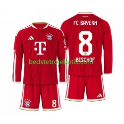 FC Bayern München Tom Bischof 8 Børn Hjemmebane Fodboldtrøje 2026-2027 Langærmet