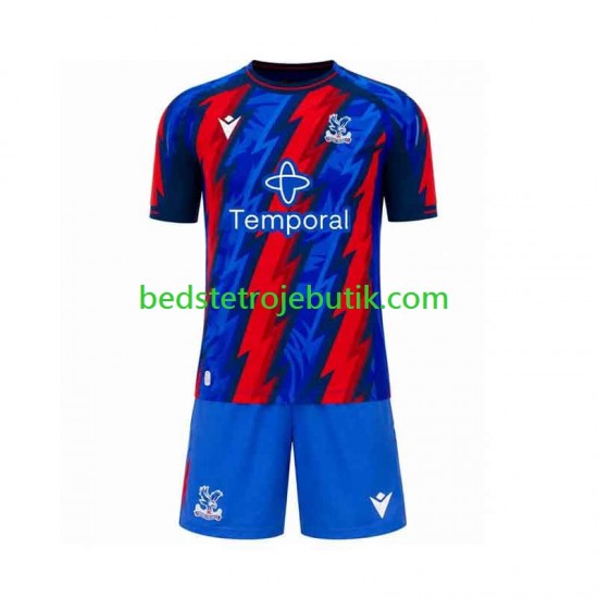 Crystal Palace Børn 3. Valg Fodboldtrøje 2026-2027 Kortærmet