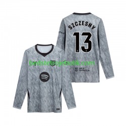 FC Barcelona Wojciech Szczesny 13 Målmand Mænd Udebane Fodboldtrøje 2026-2027 Langærmet