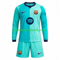 FC Barcelona Børn 3. Valg Fodboldtrøje 2026-2027 Langærmet