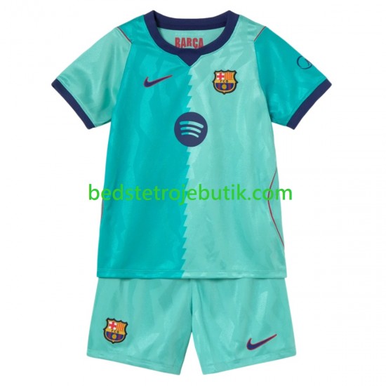 FC Barcelona Børn 3. Valg Fodboldtrøje 2026-2027 Kortærmet