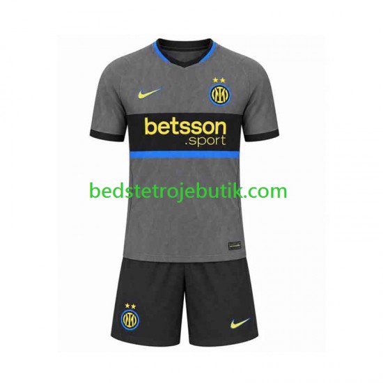 Inter Milan Børn 3. Valg Fodboldtrøje 2026-2027 Kortærmet