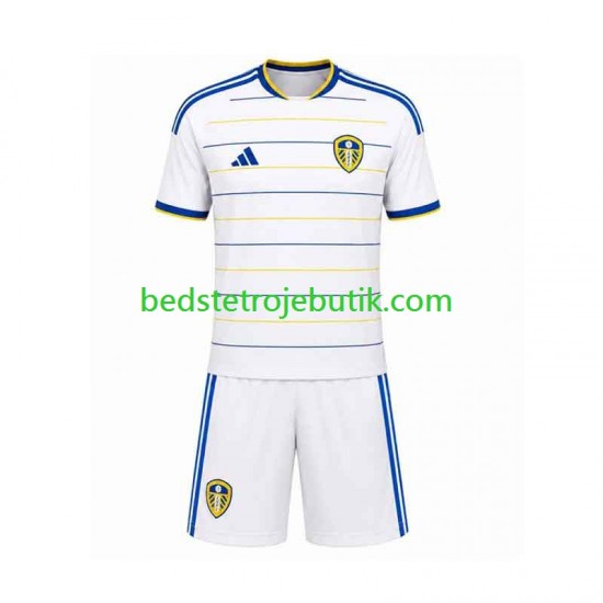 Leeds United Børn Hjemmebane Fodboldtrøje 2026-2027 Kortærmet