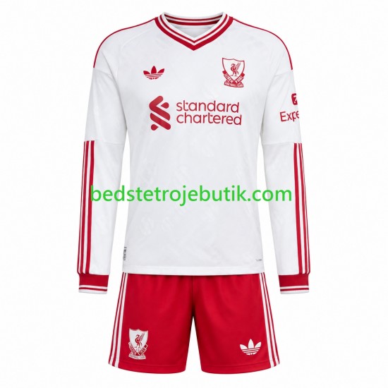 Liverpool Børn Udebane Fodboldtrøje 2026-2027 Langærmet