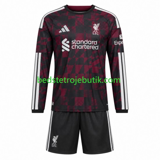 Liverpool Børn 3. Valg Fodboldtrøje 2026-2027 Langærmet