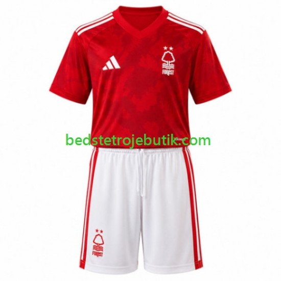 Nottingham Forest Børn Hjemmebane Fodboldtrøje 2026-2027 Kortærmet