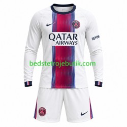 Paris Saint-Germain Børn Udebane Fodboldtrøje 2026-2027 Langærmet