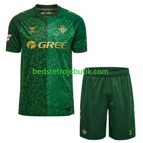 Real Betis Børn Udebane Fodboldtrøje 2026-2027 Kortærmet