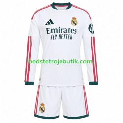 Real Madrid Børn Hjemmebane Fodboldtrøje 2026-2027 Langærmet