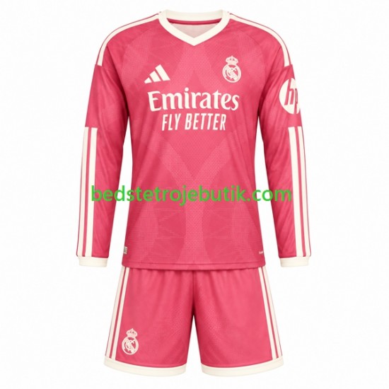 Real Madrid Børn 3. Valg Fodboldtrøje 2026-2027 Langærmet