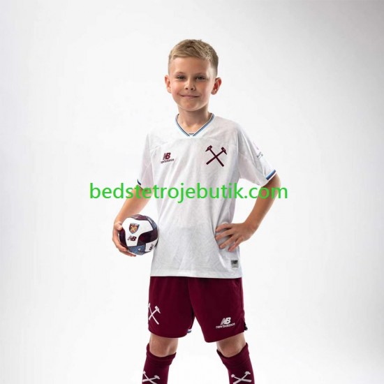 West Ham United Børn Udebane Fodboldtrøje 2026-2027 Kortærmet