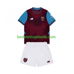 West Ham United Børn Hjemmebane Fodboldtrøje 2026-2027 Kortærmet