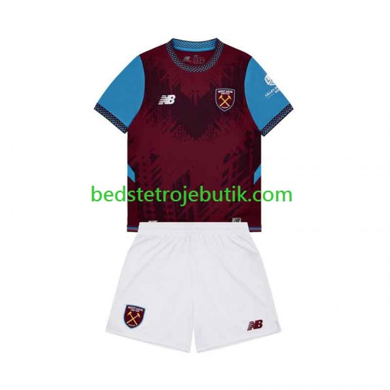 West Ham United Børn Hjemmebane Fodboldtrøje 2026-2027 Kortærmet