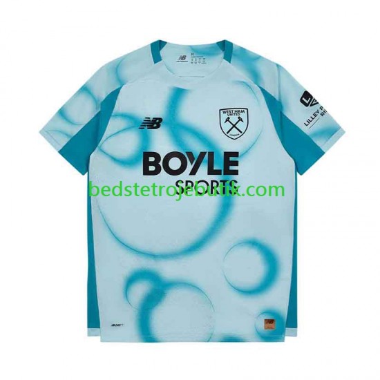 West Ham United Mænd 3. Valg Fodboldtrøje 2026-2027 Kortærmet