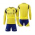 Al Nassr Børn Hjemmebane Fodboldtrøje 2024-2025 Langærmet