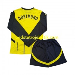 Borussia Dortmund Børn Hjemmebane Fodboldtrøje 2024-2025 Langærmet