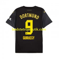 Borussia Dortmund Serhou Guirassy 9 Mænd Udebane Fodboldtrøje 2024-2025 Kortærmet