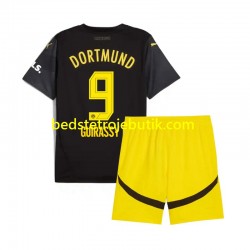 Borussia Dortmund Serhou Guirassy 9 Børn Udebane Fodboldtrøje 2024-2025 Kortærmet