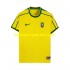 Brasilien Retro Mænd Hjemmebane Fodboldtrøje 1998 Kortærmet