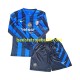 Inter Milan Børn Hjemmebane Fodboldtrøje 2024-2025 Langærmet