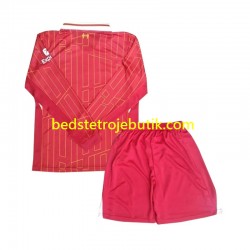 Liverpool Børn Hjemmebane Fodboldtrøje 2024-2025 Langærmet