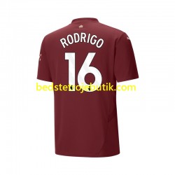 Manchester City RODRIGO 16 Mænd 3. Valg Fodboldtrøje 2024-2025 Kortærmet