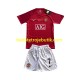 Manchester United Cristiano Ronaldo 7 Champion League 2007 Retro Børn Hjemmebane Fodboldtrøje Kortærmet
