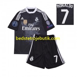 Real Madrid Cristiano Ronaldo 7 2014 Retro Børn 3. Valg Fodboldtrøje Kortærmet