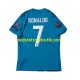Real Madrid Cristiano Ronaldo 7 2017 Retro Børn 3. Valg Fodboldtrøje Kortærmet