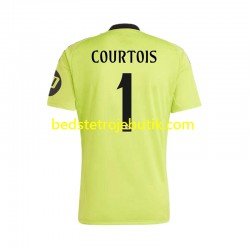 Real Madrid COURTOIS 1 Målmand Mænd 3. Valg Fodboldtrøje 2024-2025 Kortærmet