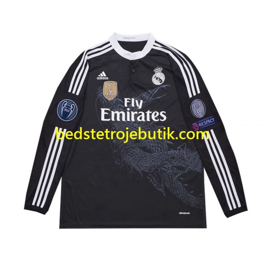 Real Madrid 2014 Retro Mænd 3. Valg Fodboldtrøje Langærmet