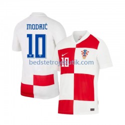 Kroatien Modrić 10 Mænd Hjemmebane Fodboldtrøje Euro 2024 Kortærmet