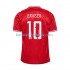 Danmark Eriksen 10 Mænd Hjemmebane Fodboldtrøje Euro 2024 Kortærmet