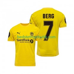 FK Bodø/Glimt Patrick Berg 7 Mænd Hjemmebane Fodboldtrøje 2025 Kortærmet