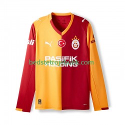 Galatasaray Mænd Hjemmebane Fodboldtrøje 2025-2026 Langærmet