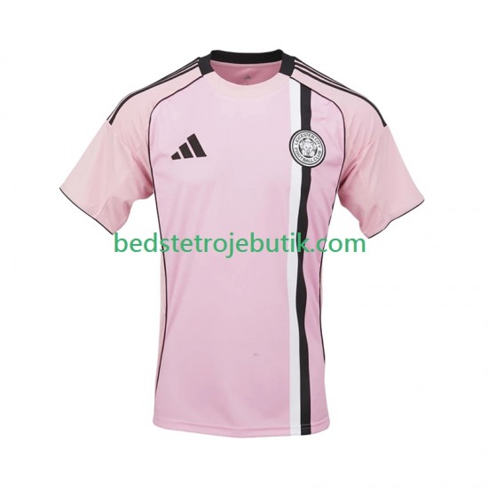 Leicester City Mænd 3. Valg Fodboldtrøje 2025-2026 Kortærmet