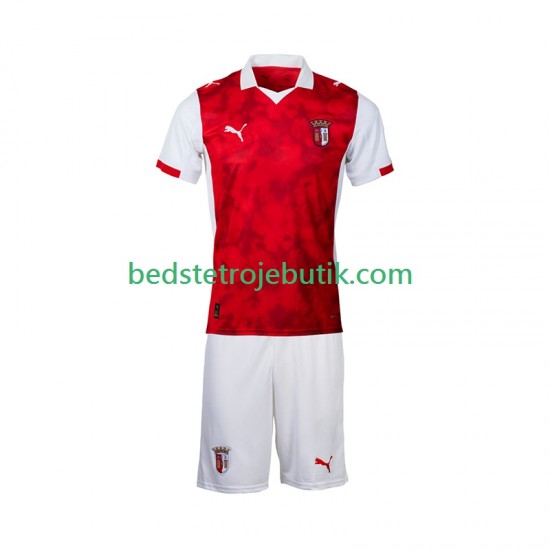 SC Braga Børn Hjemmebane Fodboldtrøje 2025-2026 Kortærmet