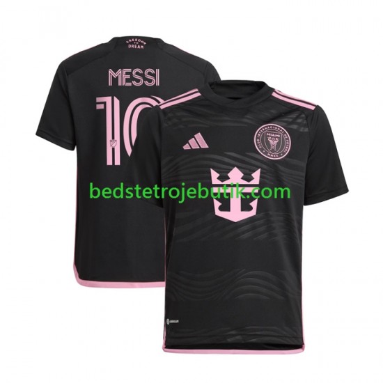 Inter Miami Lionel Messi 10 Mænd Udebane Fodboldtrøje 2024 Kortærmet