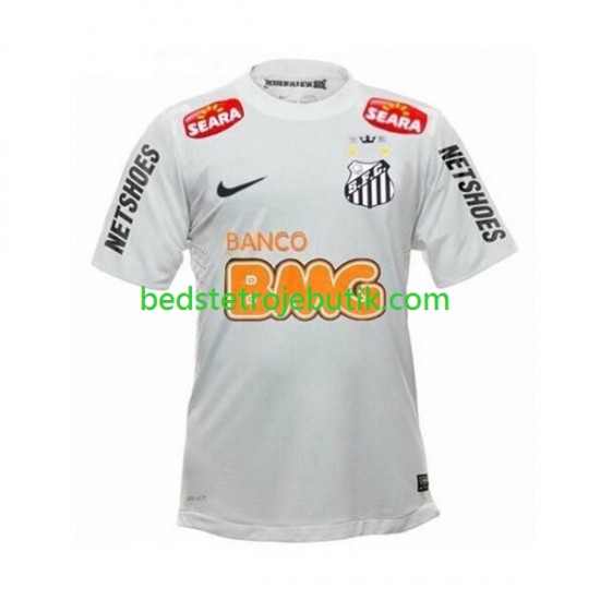 Santos FC Neymar JR 11 -2012 Retro Mænd Hjemmebane Fodboldtrøje 2011 Kortærmet