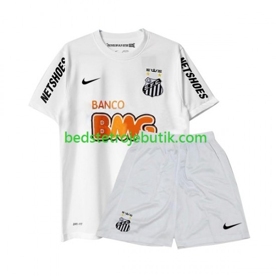 Santos FC -2012 Retro Børn Hjemmebane Fodboldtrøje 2011 Kortærmet