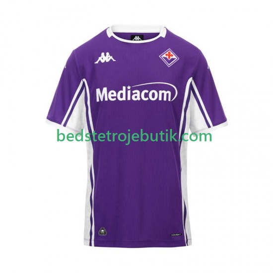 Fiorentina Mænd Hjemmebane Fodboldtrøje 2025-2026 Kortærmet