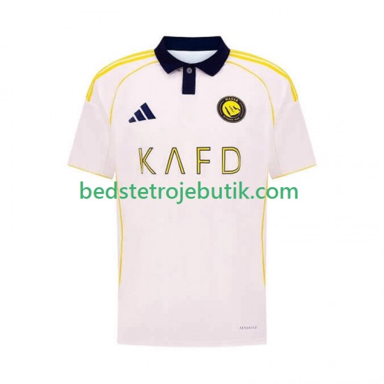 Al Nassr Mænd 3. Valg Fodboldtrøje 2025-2026 Kortærmet